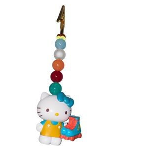 Hello Kitty Blue Bow Yellow Dress Roller Skate Charm it’s a card holder